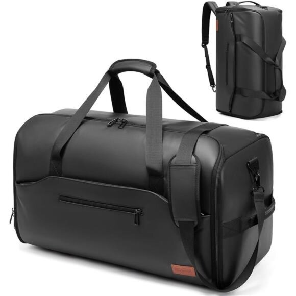 Duffle Bags for Travel,Moulyan Convertible Garment Bag with Shoe Compartment - Picture 1 of 7